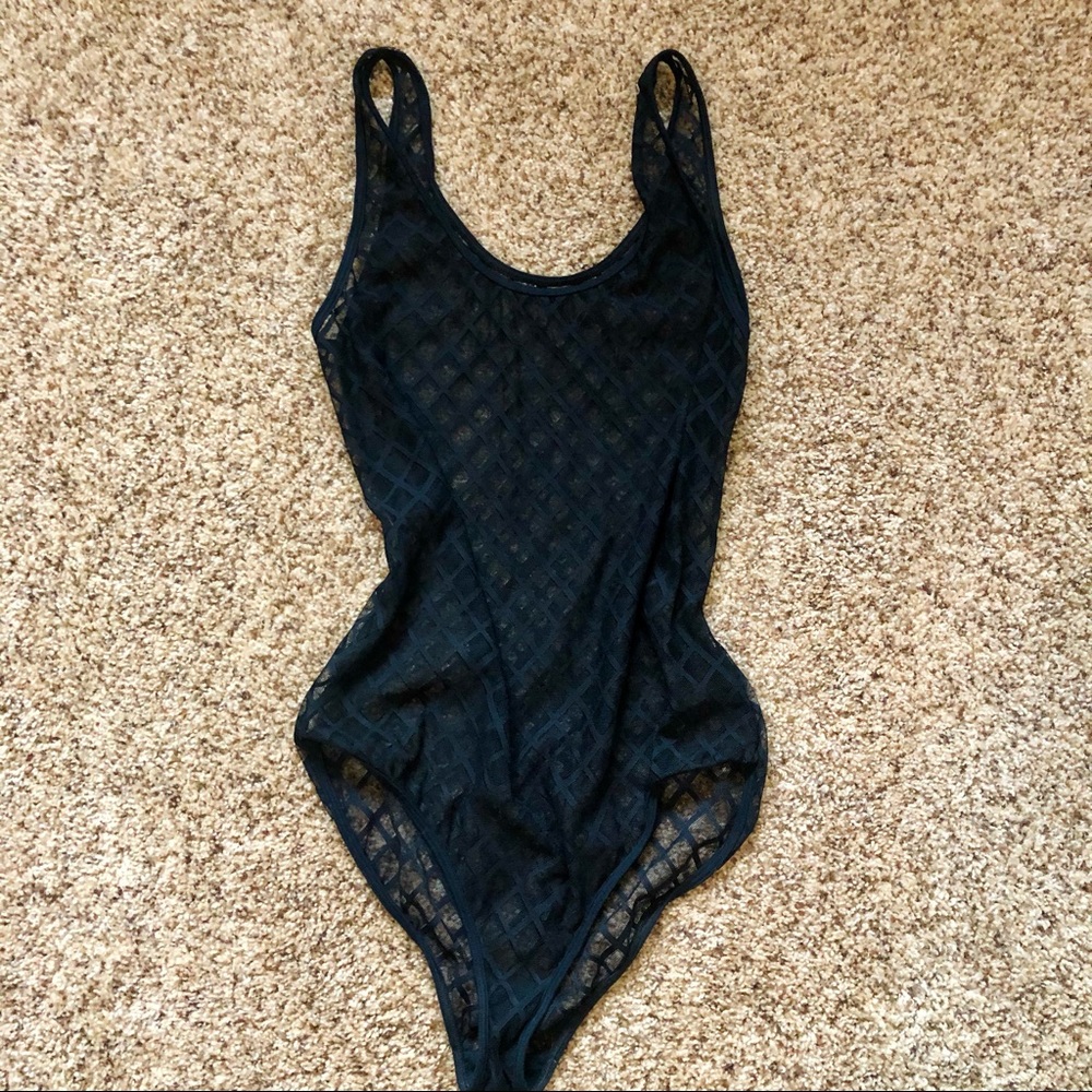 Black bodysuit